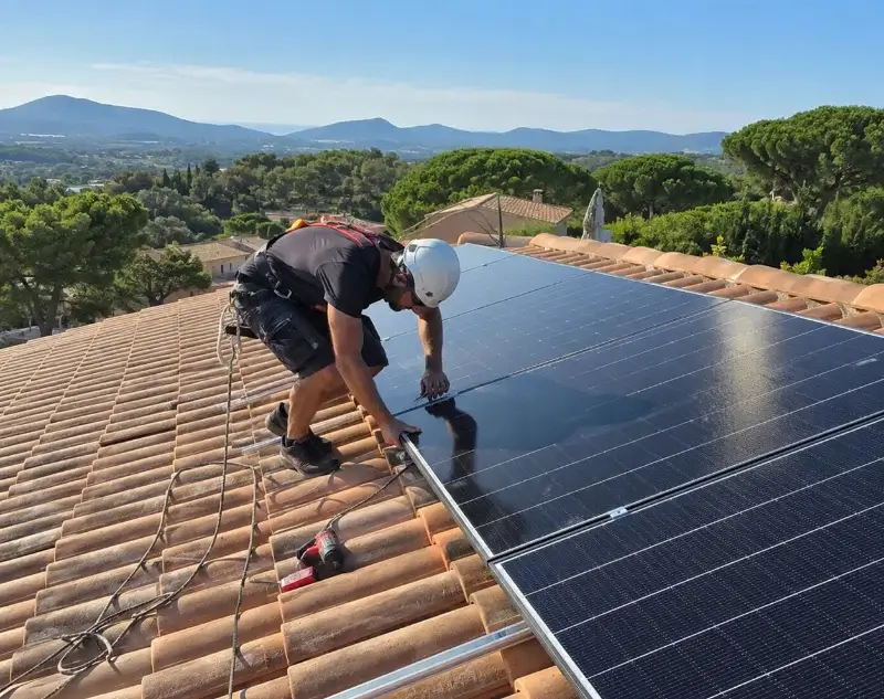 Installateur panneaux solaires Franclens — pose photovoltaïque sur toiture