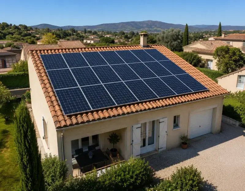 Prime à l'autoconsommation panneaux solaires Franclens — aide financière de l'État